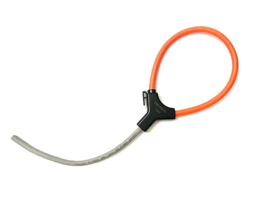 Erc80 고정확도 가동 가능한 쪼개지는 핵심 Rogowski 코일 7.65 ~ 9.18 Mv AC 출력 전압 100AMP Rogowski 감지기 변압기