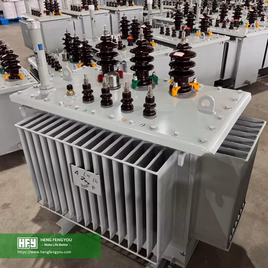 11/0.415kv 500kVA 오일 침수형 배전 변압기